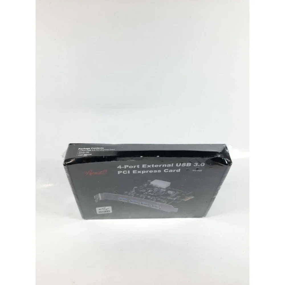Rosewill USB 3.0 PCI-E Express Card with 4 USB 3.0 Ports RC-508 new sealed